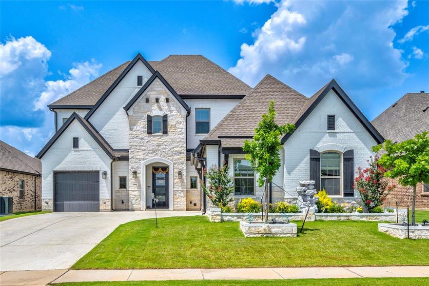 Elegant Living in the Heart of Highland Village with OVER $140K UPGRADES. An owners pride. A neighbors envy.

This beautifully open floor plan designed two story home blends timeless style with modern comfort. From the moment you enter, you're welcomed by a grand foyer with a sweeping curved staircase, high ceilings, and an abundance of natural light. The open concept layout flows effortlessly from the spacious living area to a gourmet kitchen featuring sleek finishes, walk in pantry, custom cabinetry, and designer lighting ideal for both everyday living and entertaining. 

Situated near top rated schools, scenic parks, shopping, and dining, this home offers the best of Highland Village living.