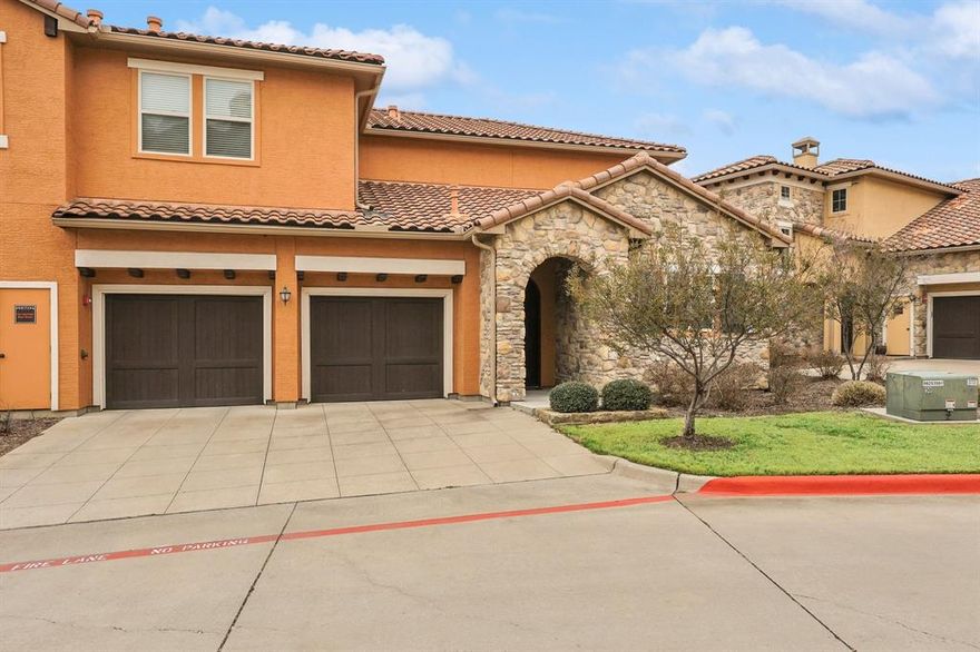 Here is your opportunity to be close to everything in Las Colinas. This 3 bedroom, 3.5 bath townhome is located tin the wonderful Positano community. Featuring on open concept with abundant natural light for that warm and inviting experience. The kitchen is well appointed to give the chef a enjoyable crafting area. The property includes a community pool, work out area, security and more. With ease of access to DFW and Love Field airports, Toyota Music Factory, all major venues (Rangers, Cowboys, Stars, Mavericks), ample dining from casual to upscale this is the location you want. Dallas Cowboys Golf Course is just up the road as well as just minutes from the 4 Seasons TPC. Don't miss this chance to live in style and enjoy all the metroplex has to offer!