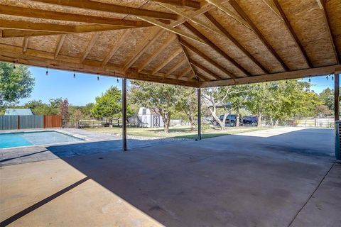 A home in Cleburne