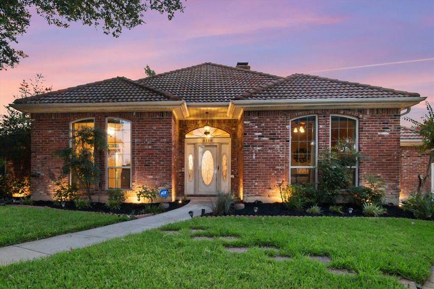 Welcome to Texas living at its finest in this stunning 2 story home nestled within the lovely Buckingham Estates subdivision. This meticulously maintained 4 or 5 -bedroom, 3-bathroom residence spans 3,440 square feet and showcases thoughtful updates throughout.

Step inside to discover beautiful hardwood flooring and fresh carpet that create an inviting atmosphere. The kitchen serves as the heart of the home, featuring elegant granite countertops perfect for both everyday meals and entertaining guests. Recent upgrades include dual heating and air conditioning units installed in 2019 and energy-efficient windows replaced in 2021, ensuring year-round comfort.

The primary bedroom suite offers a luxurious retreat with dual full bathrooms, providing convenience and privacy. Three additional first floor bedrooms provide flexible space for family, guests, or home offices. Plus all bedrooms are split from the Primary Bedroom! The upstairs Gameroom can double as a Fifth bedroom and this still leaves 3 downstairs living spaces!

The true gem of this property lies in its spectacular outdoor space. The well-manicured backyard features a recently resurfaced pool and relaxing hot tub, all secured within an automatic gate for privacy and safety. Updated pool equipment and heater from 2022 ensure endless enjoyment of your personal oasis.

Location couldn't be more convenient, with proximity shopping centers and quality educational options. Mary and Jimmie Hooper Park offers recreational opportunities within easy reach. Quick access to major highways, restaurants, and entertainment venues means everything you need is minutes away.

This exceptional property combines elegant indoor living with resort-style outdoor amenities, creating the perfect setting for making lasting memories in beautiful Arlington.