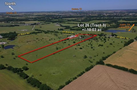 Lot 26 Jim Baker Rd. Justin TX 76247