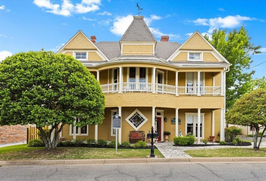 The Captain’s House in all of its charm in the heart of Granbury!

A beautiful, historic and fully furnished 6-bedroom, 6-bath gem perched just off the shores of Lake Granbury. With a short walk to the vibrant shops, restaurants, and entertainment of the Granbury Square, this property offers the perfect blend of convenience, character, and income potential.

Currently operating as a Bed & Breakfast, it features two full kitchens, spacious living areas on both floors, and fantastic lake views from the balcony sitting area. A private upstairs entrance makes it ideal for multi-generational living, rental income, or a luxurious in-law suite.

The home comes fully furnished (excluding select heirlooms) and is move-in or rental ready. Whether you want to continue it as a B&B or transform it into your personal retreat, The Captain’s House is a rare opportunity to own a piece of Granbury history with modern comforts and unbeatable views.

Recent updates to include a new roof, exterior paint, gutters, and an enclosed garage.

Showings available between guest stays.