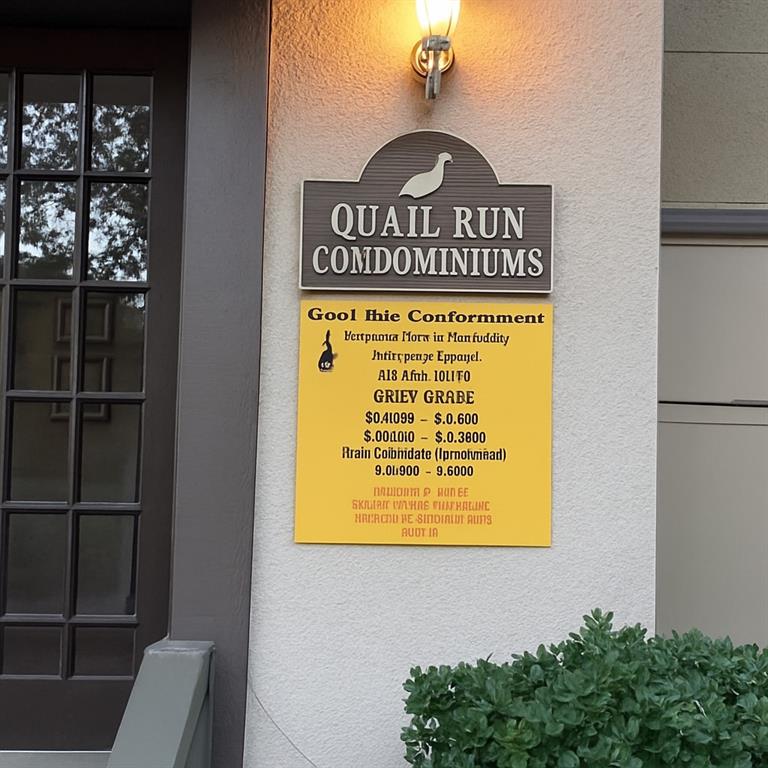 Quail Run Condo - Residential Lease