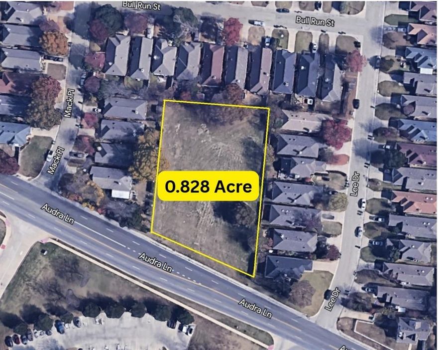 VACANT LAND in the city of Denton. Great location, ready for the next step for residential development. 0.828 available. NO HOA! DEVELOPERS! R4 Zoning, land has not been platted.