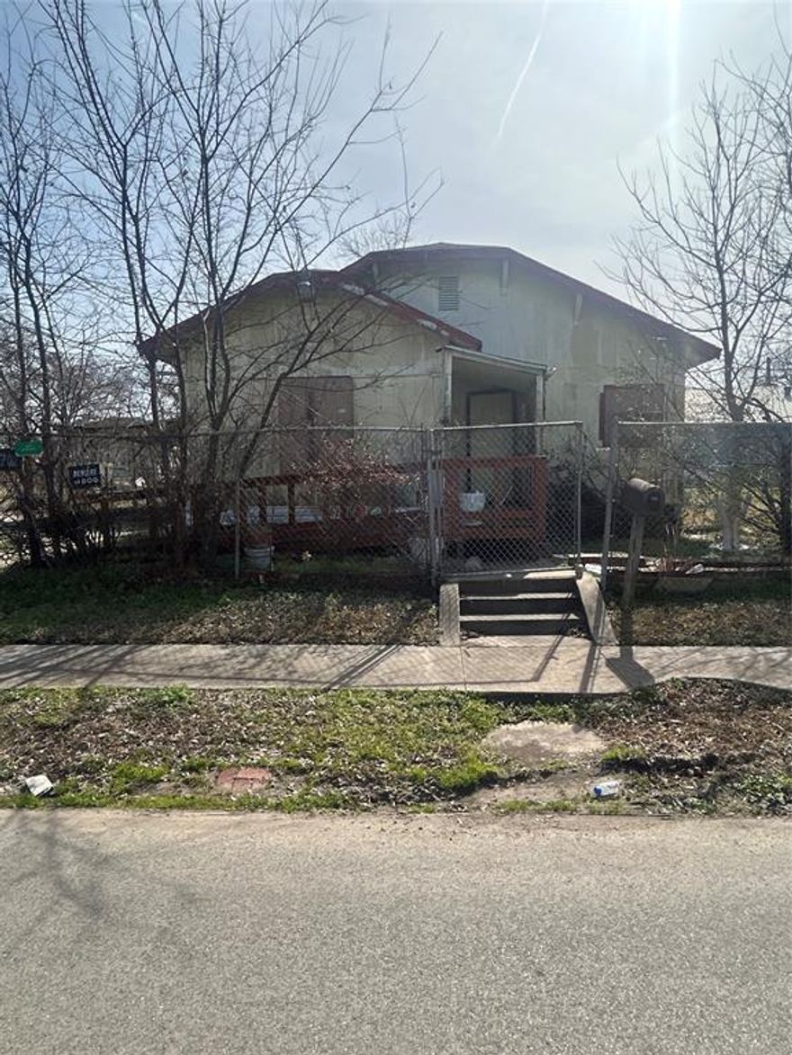 Investor special in growing Greenville, TX! This 3-bedroom, 2-bath home offers a great opportunity for investors, flippers, or buyers looking for a full renovation project. The property sits on a generous lot with a long driveway and covered parking area, providing plenty of space for parking or future improvements. The home features a traditional layout with good square footage and solid potential to be transformed into a charming residence or rental property. The property will require a complete rehab and is being sold as-is, making it ideal for experienced investors or those looking to add value through renovation. With the right vision, this home could be restored to its full potential. Conveniently located with easy access to downtown Greenville, local shops, dining, and major roadways. Greenville continues to see growth and demand, making this a strong opportunity to invest in an up-and-coming area. Bring your contractor and imagination—this property is ready for its next chapter.
Sold as-is. No repairs will be made.