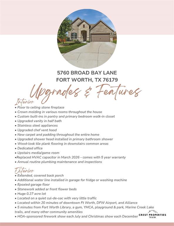 Marine Creek Ranch Add - Residential