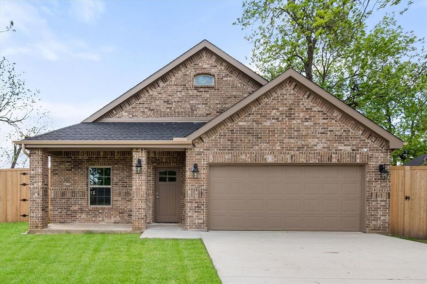 Welcome to this beautiful new construction home in Kerens, TX, featuring 3 spacious bedrooms and 2 full baths. Designed with modern living in mind, this home offers an open floorplan that seamlessly connects the living, dining, and kitchen areas—perfect for entertaining or everyday comfort.
Thoughtful finishes, abundant natural light, and a functional layout make this home both stylish and inviting. The kitchen is designed for convenience and appeal, complete with modern features and plenty of space to gather.
Enjoy the feel of brand-new construction in a peaceful small-town setting, with a fully enclosed backyard offering privacy and space to relax or entertain. This home is move-in ready and waiting for you to make it your own.