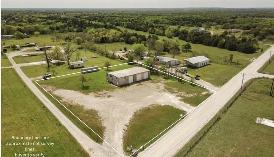 This unique property offers a perfect blend of residential and commercial potential. Situated less than a mile from I-45, it boasts a spacious 40 x 80 building that includes a two-story apartment measuring 40 x 20, featuring three bedrooms and two bathrooms. The attached working shop, measuring 40 x 60, is equipped with two 14 x 14 foot sectional garage doors and a 12 x 14 overhead door, making it ideal for a variety of uses. 
 Setting on 1.57 acres, this property provides ample outdoor space for expansion, storage or recreation. It's location ensures easy access to nearby conveniences, making it a practical choice for those looking to balance work and home life. Whether you’re seeking a new home with a workspace or an investment opportunity, this property has the potential to meet your needs.
Owner financing is available with 15% down @ 12% interest for 30 years.