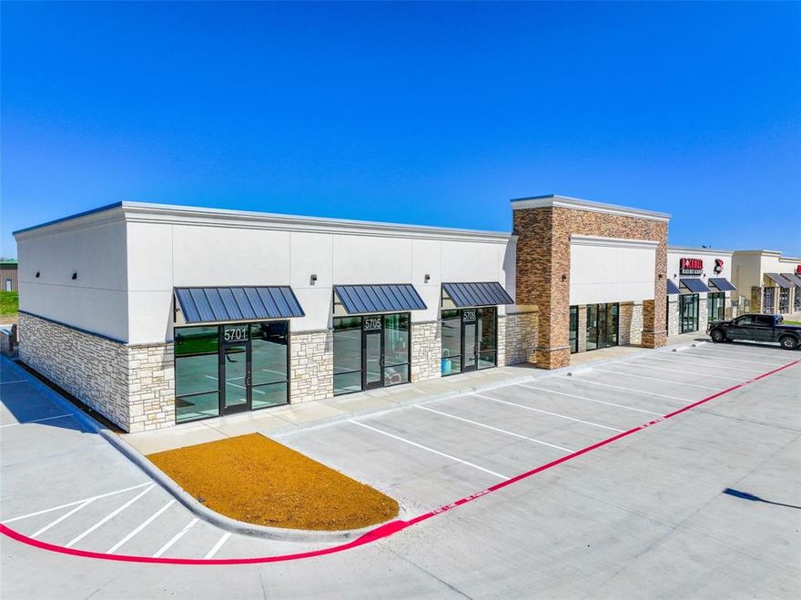 This 10,967 square-foot multi-tenant retail complex is available for lease. The space features retail suites ranging from 1,300 to 4,000 square-feet each. The 2022 new construction property is in shell space condition with a competitive Tenant Improvement Allowance available. Located on Horizon Road, a prominent thoroughfare in Rockwall, this site offers a prime location just a mile from Ralph Hall Parkway and Ridge Road. Interstate 30 is conveniently accessible within minutes, providing effortless travel routes to and from the site. Major retailers just minutes from the property include Kroger, Walgreens, Lowe’s, Target, and several more. Contact the listing agent for more information.