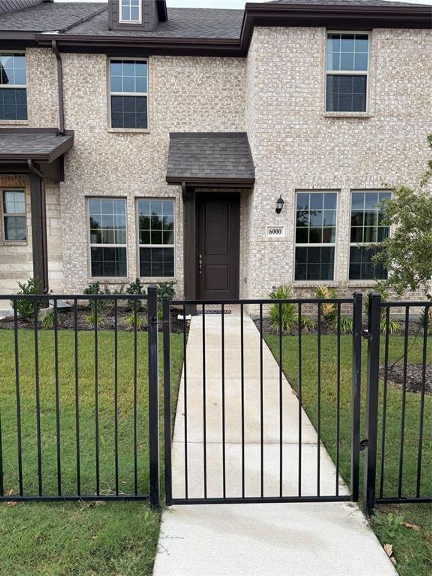 This well-maintained 2-years-young townhome offers modern comfort with the privacy of sharing only one wall. Featuring 3 bedrooms, 2.5 bathrooms, and an attached 2-car garage, this home provides a spacious and functional layout.
The main level includes an open living area with contemporary finishes, plus a great sized kitchen designed for everyday convenience. Upstairs, you’ll find well-sized and placed bedrooms, laundry room with washer and dryer hookups.
Nestled in a friendly HOA community, the exterior is maintained for you, letting you spend more time enjoying your home and less time on upkeep. Within walking distance of schools, shopping, dining, healthcare, and banks, everything you need is close by. Pets are welcome.
Key Features:
3 bedrooms
2.5 bathrooms
Attached 2-car garage
2 years young
Modern construction
Laundry room with washer and dryer hookups
HOA community with exterior maintenance included
Walkable access to everyday essentials and more
Pets welcome
Residents Benefits Package (RBP) - See Photos for Details
Lease Terms:
• Rent: $2850 + RBP $40 = $2890
• Deposit: $2850
• Lease Duration: 12+ Months