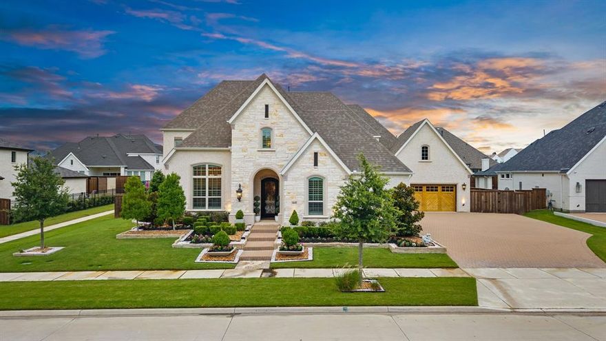 Better Than New–One-of-a-Kind Luxury in Windsong Ranch! Welcome to this extraordinary Belclaire custom home, nestled in the heart of the award-winning Windsong Ranch community. This impeccable residence is truly better than new offering a level of craftsmanship, finish-out, & refined elegance that is simply unmatched. Immaculate in every detail, this residence is the epitome of modern elegance, thoughtfully designed that feels straight out of the pages of a luxury home magazine. From the moment you arrive, you'll notice the thoughtful upgrades & timeless design that set this home apart. This one-of-a-kind property exudes quality & charm at every turn. The interior is graced with upgraded cabinetry, abundant storage, designer lighting, a soft, neutral color palette creating a clean & elevated aesthetic that feels both warm and luxurious. Premium appliances, including a built-in Sub-Zero beverage center & Scotsman ice maker. One of the most unique features is the unobstructed view out front, no front facing neighbor just tranquil views of mature trees and a walking trail. It’s a rare & peaceful setting that offers the perfect balance of beauty & privacy. The open-concept layout is ideal for both entertaining & everyday living. Step into the backyard & discover your own private resort: a heated & chilled pool with cascading water features, a covered patio & covered pergola with a built-in grill & griddle, bar-top seating, & custom landscape lighting that brings the space to life at night. The lush landscaping creates a peaceful, resort-style retreat & with a whole-home generator. As part of Windsong Ranch, enjoy the community amenities: the iconic 5-acre crystal lagoon, hiking & biking trails, fitness center, resort-style pools, sports courts, a vibrant community life & more! This home is a rare opportunity to own a truly turnkey, custom masterpiece where every finish, feature, & view has been thoughtfully considered, the kind of home that doesn’t come along often!