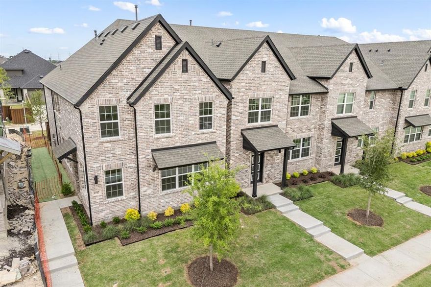 CADENCE HOMES CAMILLE II REVERSE floor plan. Embark on a journey of contemporary living with the Camille II Old World floor plan—a haven of comfort & sophistication tailored for modern families. With 3 bedrooms, 2.5 bathrooms, this home offers 2,269 square feet of meticulously crafted living space, providing ample room to grow & thrive. Upon entering, you’ll encounter a delightful pocket office with built-in desk. The open living-kitchen-dining is an inviting sanctuary with abundant light & warmth. L-shaped kitchen boasts walk-in pantry + island with built-in sink & dishwasher. Venture upstairs to discover a large gameroom, 2 secondary bedrooms, full bathroom featuring dual sinks & linen closet. The sprawling primary suite offers a sanctuary enveloped in natural light. Luxurious en-suite primary bath is complete with dual sinks, lavish shower, linen closet & private toilet, promising a spa-like experience each day. Experience the epitome of modern living with the Camille II Old World floor plan!  MOVE IN READY NOW!