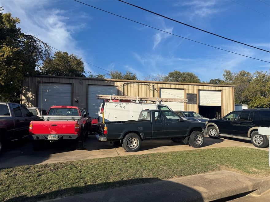 Incredible opportunity to acquire a fully occupied office–warehouse property generating more than $20,000 in gross annual rental income. Strategically positioned just minutes from Lockheed Martin in White Settlement, with quick access to I-30 and Downtown Fort Worth, this location remains in constant demand—one of the many reasons it stays 100% leased. The property features two office-warehouse buildings, each designed with functional layouts, private utility management for tenants, roll-up doors, and low-maintenancel parking and driveways. Tenants appreciate the prime location, the ease of doing business, and the flexibility to grow and expand within the community. Most tenants are currently on month-to-month leases, giving a new owner the rare advantage of immediate value-add potential through rent adjustments or long-term lease restructuring. High-demand, low-vacancy industrial space in this area is difficult to find—making this a rare and exceptional investment opportunity. Property being managed by professional property management company that can continue with new owner.