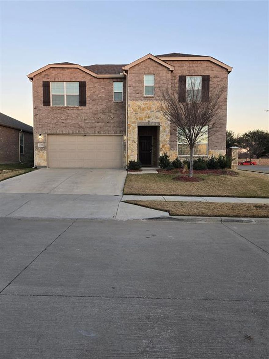 Welcome to this stunning single-family home built in 2022 by Pulte Homes, showcasing modern design, upgrades, and everyday convenience.
4 bedrooms and 2.5 baths, offering ample space for family and guests. Upgraded lighting and Laminate and carpet flooring throughout. Open-concept layout ideal for entertaining and daily living. 2-car garage with enhanced storage solutions and upgraded lighting.  Energy-efficient construction with cost-saving solar panels. Built-in pest control system. Situated on an oversized premium corner lot for extra space and curb appeal.  Brick privacy fence on two sides, maintained by the Homeowners Association for peace of mind.  Easy access to the Chisholm Trail Parkway, ensuring quick commutes to Downtown Fort Worth and beyond.  Close to shopping, dining, schools, and everyday conveniences. 
This move-in ready home blends modern finishes, solar savings, and practical living.  Perfect for families seeking both comfort and style.