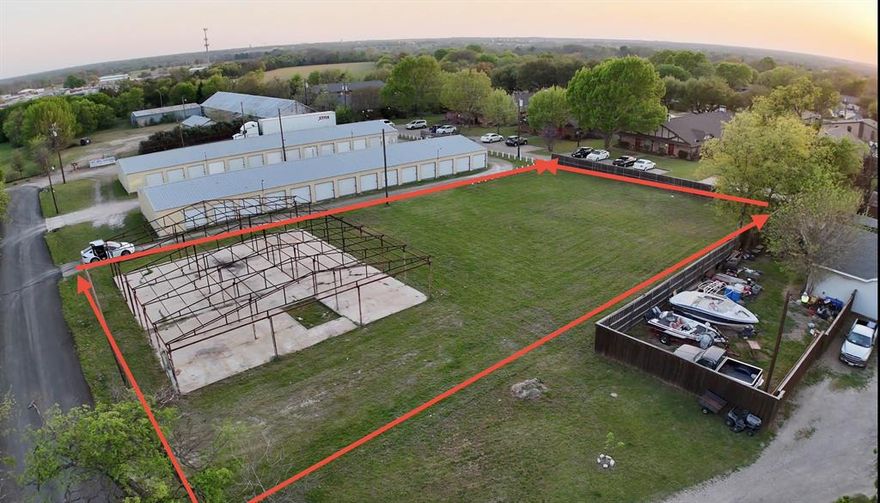 Slab and steel beams in place, offering a head start fro your next construction project. This 22,999 sq ft lot is zoned PD-115, a planned development District that allows for all uses permitted under C-1 ( Commercial) zoning providing a wide range of potential  uses. Surrounded by both single and multi-family properties, this lot may offer future rezoning possibilities
