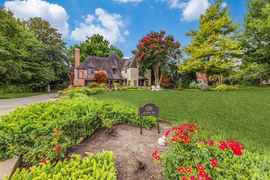 Welcome to the estate block of Lakewood Blvd. This wonderfully updated and expanded 1935 award-winning property, sits on .55 acres of prime Lakewood real estate. With 7,026 square feet in the main house and 888 square feet in the guest house, this home is one of Lakewood’s classic beauties.
The home features include: Ludowici tile roof, arched doorways, high ceilings, hardwoods, three fireplaces, multiple living areas, study, sunroom, stone fireplaces, oversized laundry room with laundry shoot, mudroom, two staircases and large breakfast room. The chef’s kitchen features Sub-Zero appliances, double ovens, commercial-grade range, two dishwashers, multiple refrigerated drawers, marble counters, large center island, butler’s pantry with ice maker and beverage fridge. 
Upstairs, the primary suite offers vaulted ceilings, fireplace, balcony, 2 walk-in closets and cedar closet, spa-like bath and connecting office. Three large secondary bedrooms include en-suite and shared baths, plus sitting room and bonus storage. A third-floor finished attic adds a flexible space.
The grounds of this home have lush landscaping, fully turfed backyard, attached  two-car carport, full house generator, automatic front gate and two-car garage with second floor guest house. The detached guest house features a kitchen, living area, bedroom, and full bath, as well as walk-in closet
This property has been lovingly updated by the last three owners, with designer wallpaper, gorgeous lighting, custom drapes, freshly painted walls and much, much more. This property needs to be seen to be appreciated.