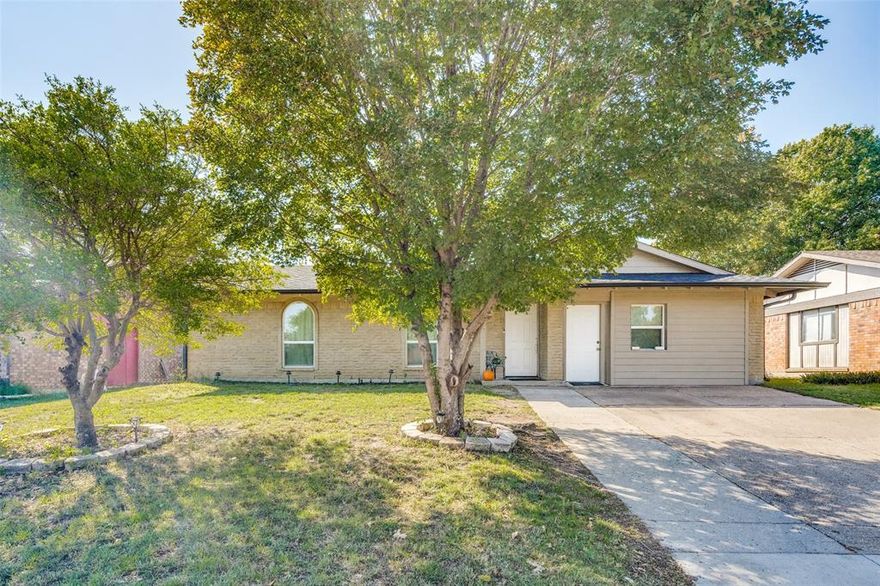 This stunning 4 bed, 3 (full) bath home is a perfect blend of comfort and style. With a huge backyard, you'll have ample space for outdoor activities and entertaining. The mother-in-law suite is ADA compliant and wheelchair accessible ensuring accessibility for all! It also offers privacy and versatility for multigenerational families or guests. The mature trees add beauty and shade to the surroundings. Situated in a great location, you'll have easy access to schools, parks, shopping, and dining. Inside, you'll find tile floors throughout, providing durability and low maintenance. The kitchen features elegant granite countertops, new stainless steel appliances and solid wood cabinets adding a touch of luxury to your cooking experience. Also has fresh exterior & interior paint and wraparound gutters! This property is priced to sell quickly, so don't miss out on this fantastic opportunity to own your dream home. Schedule a showing today!