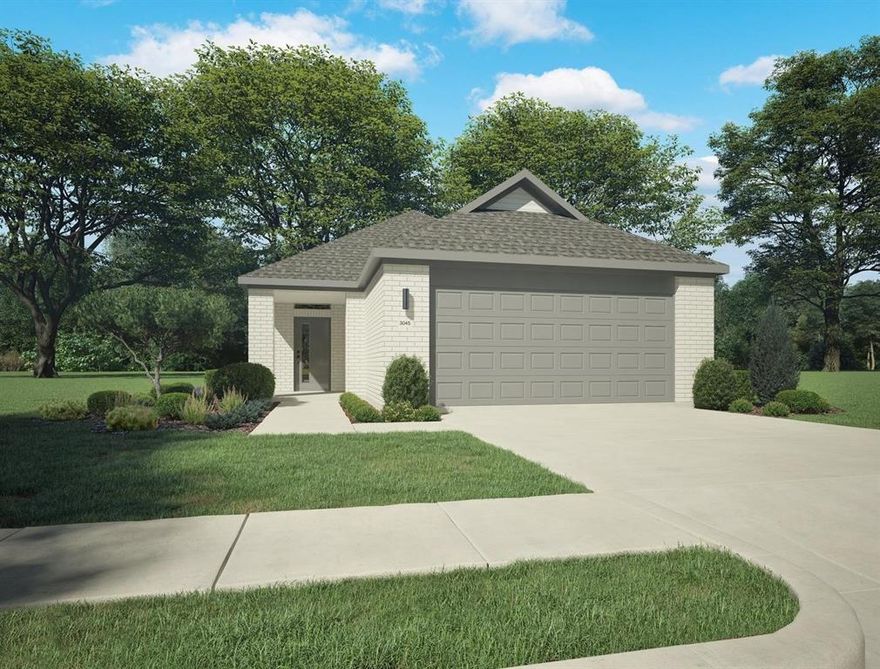 MLS# 21217777 - Built by Trophy Signature Homes - Ready Now! ~ Put down roots in the elegant Cedar. The single-story floor plan feels spacious and welcoming with a lofty foyer and cheery great room. Put tiny artists to work drawing the lush trees dotting your backyard while you put the finishing touches on turkey sandwiches. Cutting them into kite shapes was an inspired idea. They can eat at the beautiful kitchen island before going out to play on the patio. At the end of the day, they can bed down in the secondary bedrooms while you take a warm shower in your lavish primary suite.