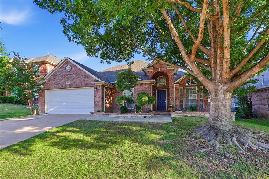 Rare opportunity in coveted Keller ISD! This 4+ bedroom is a unique find! It offers the convenience of single-story living with only a private upstairs retreat featuring a full bath and dual closets — ideal as an optional 5th bedroom, second primary suite, guest retreat, game room, or home office.

The highly functional floorplan places the primary suite, secondary bedrooms, main living spaces, and everyday living areas all downstairs. Featuring 4 bedrooms, 3 full baths, 2 living areas, abundant storage, and a spacious kitchen with island, generous counter space, and extensive cabinetry.

Enjoy neighborhood amenities including a community pool and park, plus convenient access to grocery stores, restaurants, shopping, and major thoroughfares throughout DFW.

Flexible layout. Rare floorplan. Exceptional potential in Keller ISD.