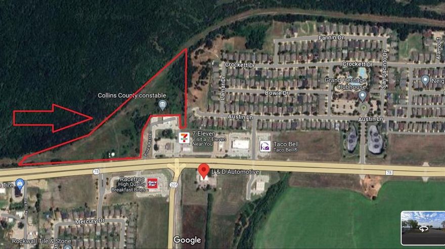 Retail, Office, Hotel, Multi-Family, no city zoning