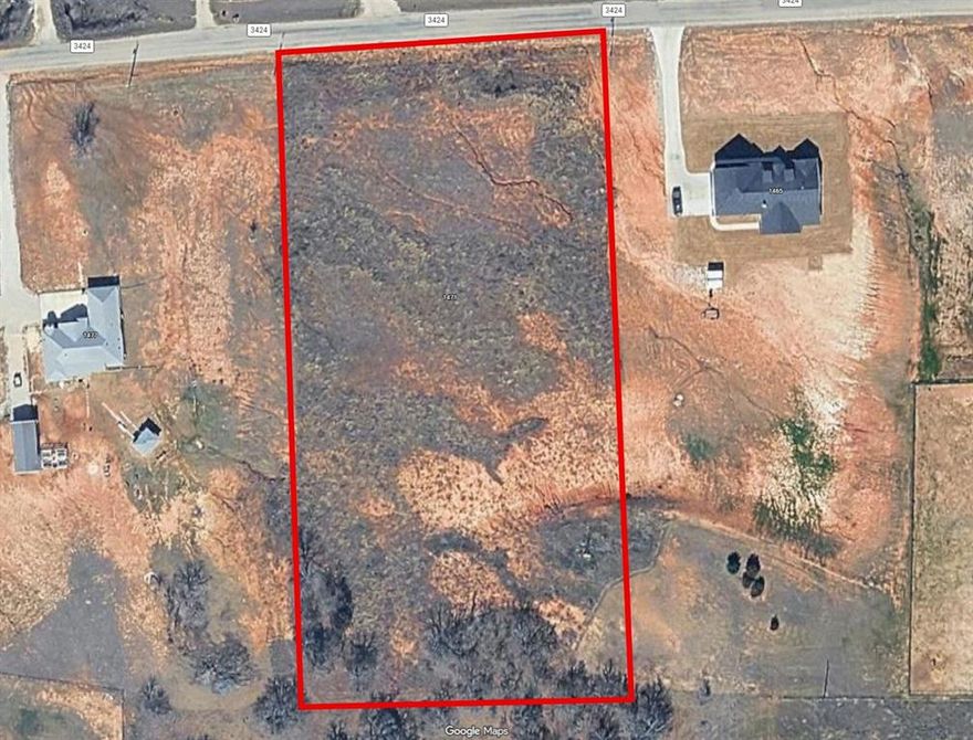 Ever dream about building your perfect home from scratch? Well, here's your chance to make it happen on nearly three gorgeous acres of Texas land.

This 2.87-acre property is flat, buildable, and just waiting for you to show up with your favorite builder and a head full of ideas. No weird surprises here — there are no pipelines or easements running across the land, so every square foot is yours to work with. The building requirement is a minimum of 1,800 square feet, and mobile homes are not permitted.

Location is one of the best parts about this spot. You get that peaceful country living vibe with paved county roads leading right to the property, and you are only about ten minutes from a grocery store. So yes, you can stargaze at night without a single streetlight ruining the show, but you will not have to drive forever when you run out of milk.

The kids will attend schools in Bridgeport Independent School District, and the town itself has a fantastic city park complete with pickleball courts and basketball courts. Whether you are into sports or just want a nice place to hang out on weekends, the community has you covered.

Opportunities like this do not come around every day. Grab your builder, grab your blueprints, and come take a look before someone else beats you to it!