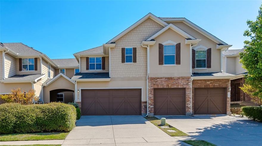 Tastefully updated townhome in great location in Plano. Feeds into Plano ISD. Close to Oakpoint Nature Preserve with biking, hiking, summer concerts and a close up view to the Plano Balloon Festival. BRAND NEW CARPET! Updated granite countertops and back splash, new appliances, fresh paint, storage galore. You will have to see the added cabinets in the kitchen as well as the added storage closet under the stairwell. This one has three bedrooms, not two which is a nice plus. Recently updated primary bathroom, high end Ecobee thermostats, new garage door opener, extra insulation recently added, and new hardware throughout home. Could this be your dream home? Don't miss it!