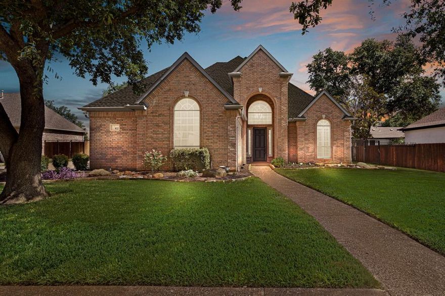 Welcome to this stunning 4-bedroom, 3-bathroom home located in the desirable Trophy Club community. This residence boasts a beautifully remodeled kitchen, featuring modern finishes, soft close cabinets and an incredible walk-in pantry that will exceed your storage dreams. The pantry is spacious enough to accommodate a second refrigerator and offers ample storage along with a butcher block countertop, perfect for meal prep or as a versatile workspace. The floor plan is thoughtfully designed with 2 bedrooms upstairs and 2 downstairs, providing flexibility and privacy. The large game room area upstairs is perfect for entertainment.  Additionally, there’s a dedicated office space downstairs, ideal for remote work or study.
Step outside to your private backyard oasis, complete with a sparkling pool, ideal for relaxing or entertaining guests. 

This home combines luxury and functionality, making it a perfect choice for anyone looking to enjoy the best of Trophy Club living.