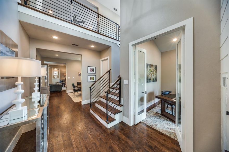 Beautiful Home Built by Ron Davis – Luxury Living Inside and Out
 This stunning home showcases high-end finishes and exceptional quality throughout. The chef’s kitchen features a Thermador refrigerator, a six-burner gas stove, a built-in Miele coffee maker, a breakfast bar, and sleek can lighting, all complemented by rich hardwood floors. Upstairs, you'll find an updated primary bathroom, three additional bedrooms, a spacious game room with custom cabinetry, and a dedicated media room—perfect for entertaining and relaxing. On the main floor, there’s a private guest suite with an en-suite bath and a separate study, ideal for working from home. Step outside to your personal oasis: a  new sparkling pool surrounded by stone decking , an expansive outdoor entertainment area complete with motorized screens, a TV, fireplace, built-in grill, refrigerator, and a full outdoor bath with air conditioning.  Astro turf added to east side of back area. Smart home features thorughout.This is a must-see home that combines comfort, elegance, and functionality in every detail.