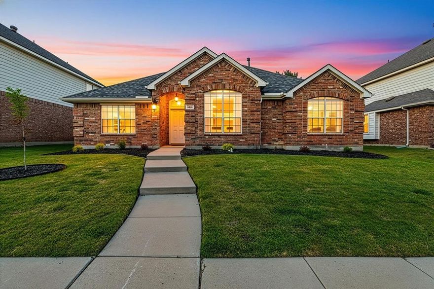 Welcome to this Meticulously maintained Show Stopper Home in Pine Ridge Estates!

Nestled in the heart of McKinney ISD, this beautifully renovated 4-bedroom, 2-bath home is the perfect blend of comfort, style, and functionality for modern family living. Located within walking distance of the zoned elementary school, this move-in-ready residence offers everything you need to enjoy a convenient and connected lifestyle.

Key Features:

Spacious & Updated: This 4-bedroom, 2-bath home boasts open, inviting living spaces with new flooring, fresh paint, and updated finishes throughout.

Modern Upgrades: Enjoy brand-new appliances, new can lighting, ceiling fans in every room, new hot water heater, beautiful 8.5 ft privacy fence with new motor for electric gate, and a state-of-the-art water softener system. Consistent flooring throughout no carpet! Above and under counter lights.

Energy-Efficient: The home features energy-saving solar panels, which help reduce electricity costs. 

Private & Secure: The property is surrounded by a beautiful 8.5 foot wood fence, complete with an electric gate offering convenient access to the rear garage entry. Ring cameras.

Convenient Location: Situated in a family-friendly neighborhood, this home is within walking distance to the local elementary school and close to all the amenities McKinney has to offer.

Move-In Ready: The owner has made significant investments to ensure this home is ready for immediate move-in—just bring your personal touches!

This home offers the ideal balance of convenience, privacy, and modern living—perfect for families seeking a turnkey property in a prime McKinney location.