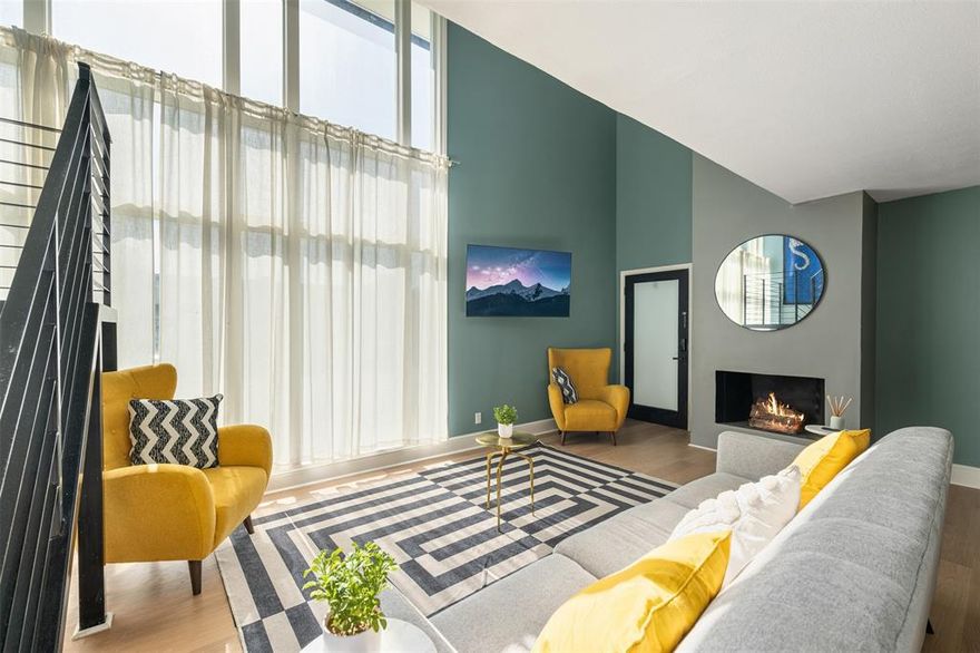 Experience modern urban living in this beautifully updated 2-bedroom, 1.5-bath condo nestled in the heart of Dallas. Natural light floods the open-concept living space through a dramatic wall of windows, creating a bright and inviting atmosphere. The living, dining, and kitchen areas connect effortlessly, ideal for hosting or simply enjoying everyday life. Step through the double doors onto your private patio and enjoy seamless indoor-outdoor living. The kitchen is both functional and stylish, complete with stainless steel appliances, granite countertops, and a convenient breakfast bar. The primary suite offers a peaceful escape with an en-suite bath and walk-in closet, while the second bedroom is perfect for guests or a home office. Located just minutes from top-tier dining, shopping, and entertainment, this home puts the best of Dallas right at your doorstep.