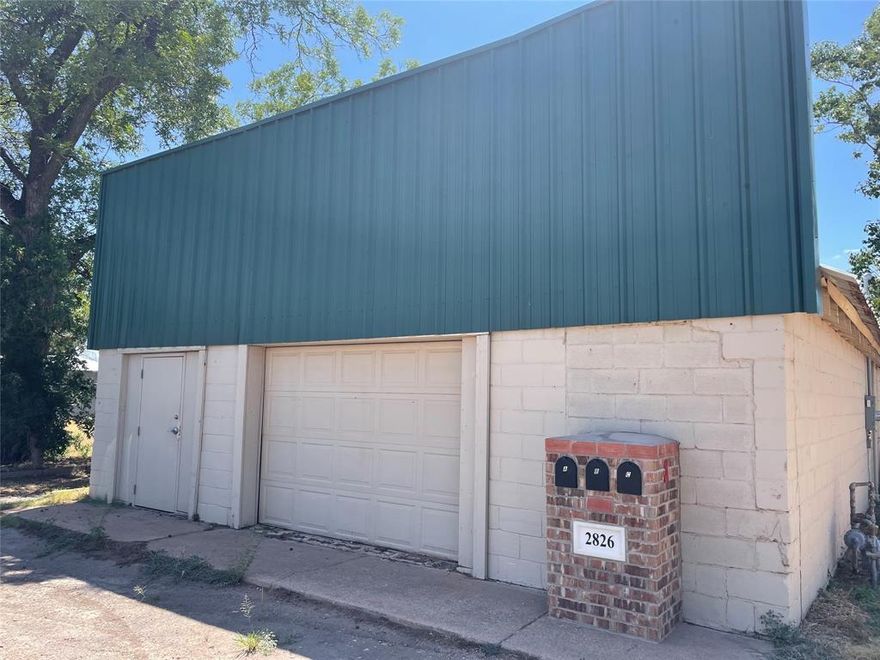 This unique investment property features an 800 SF 2 bedroom, 1 bathroom unit rented for $750 per month through October 2024, a 484 SF garage apartment rented for $475 per month through March 2024, a 1,000 SF warehouse with a half bathroom rented for $600 on a month-to-month basis, as well as a shell below the garage apartment that could be converted into an additional unit. All units are separately metered. Refrigerator, stove and stackable washer and dryer in the 2 bedroom unit convey.
