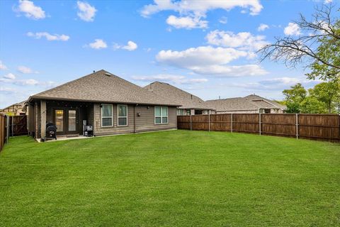 A home in Aubrey