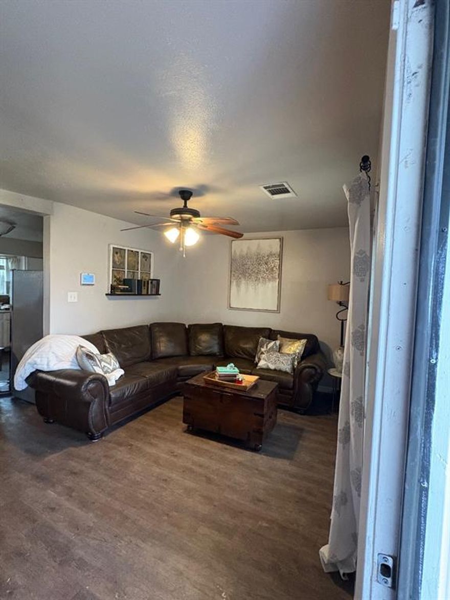 Location! Location! Location! 
This ranch-style home offers three bedroom, one bath, and a spacious backyard, ideal for outdoor activities & everday enjoyment.  
Zoned to Burleson ISD and located near shopping, dining and major roadways, with quick access to I-35.