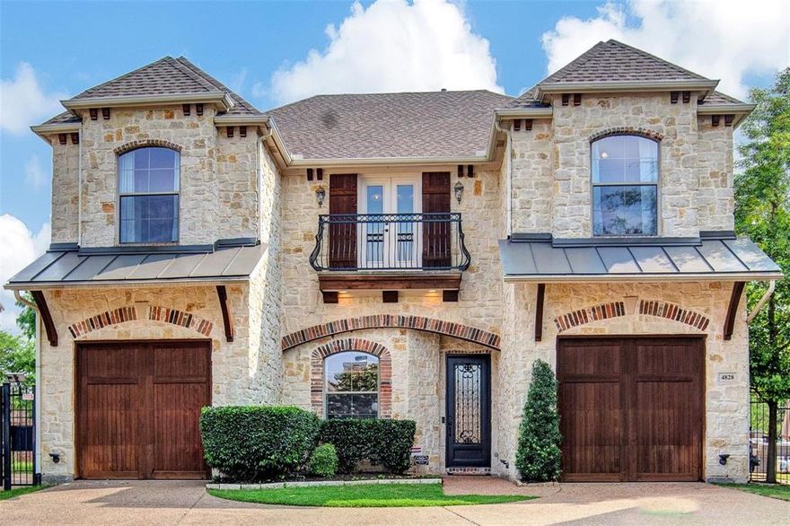Beautifully updated home on an oversized lot with a true resort-style backyard, just in time for summer. The entry opens to a private study and flows into a striking living space with 21-foot ceilings, hardwood floors, custom built-ins, and a statement fireplace with a wood mantel. A full wall of windows fills the room with natural light and showcases stunning views of the backyard, where a stone waterfall spills into a sparkling pool.

The kitchen is built for gathering, featuring a professional-grade 6-burner gas cooktop and a large granite island with seating, seamlessly connecting to the main living areas.

The primary suite offers a peaceful escape with backyard views, built-in shelving, and a spacious, spa-inspired bath complete with a jetted tub, dual walk-in closets, and an expansive vanity.

Upstairs, a large game room with wet bar creates the perfect entertaining space, along with an oversized storage closet. A flexible bonus room sits between two secondary bedrooms, one with a private ensuite bath.

Outdoors, the oversized lot provides ample space to relax and entertain, with a large pool and spa, multiple seating areas, and plenty of grassy yard for kids and pets.