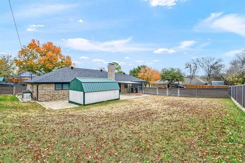 A home in Sherman