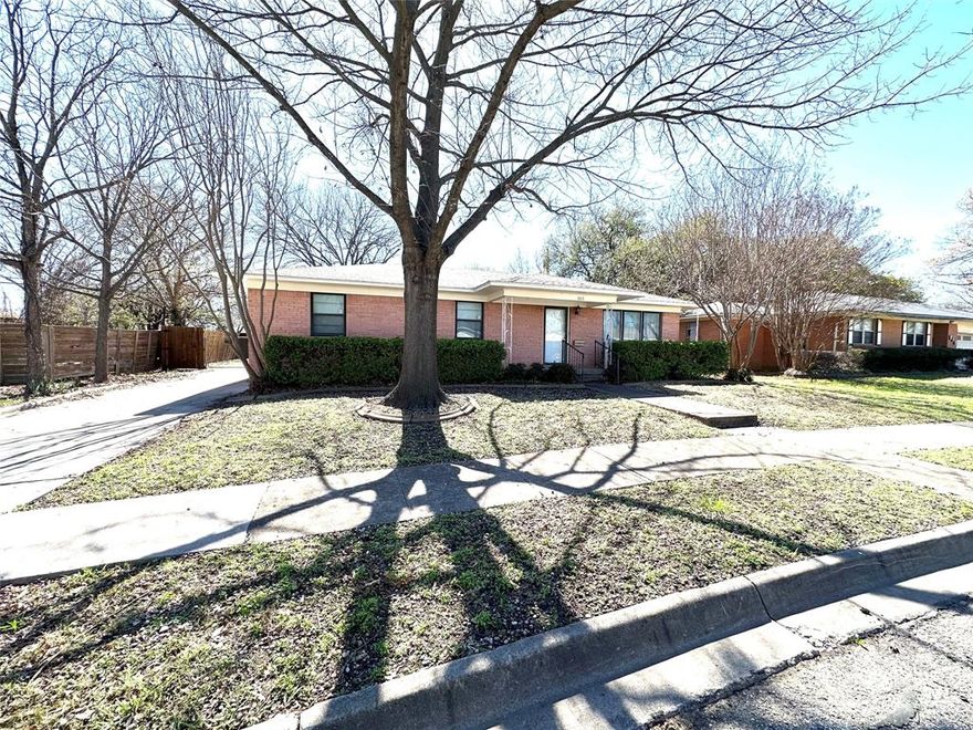 Full of charm and endless potential! Nestled in a highly sought-after neighborhood known for its mature trees and character, this inviting 3-bedroom, 2-bath home is ready for its next chapter. The spacious living room offers plenty of room to relax or entertain, while the kitchen flows nicely into the dining area—perfect for everyday living and gatherings. Recent updates include a new roof (June 2025) and a new fence ( Feb 2026). Original wood floors, still in great condition, add timeless appeal, while the vibrant eclectic tile in both bathrooms brings a fun touch of vintage personality that’s hard to find today. With a convenient rear two-car carport and a layout that’s easy to love, this home offers the perfect blend of classic charm and an opportunity to add your own personal touches. 22x22 Carport, with laundry room in carport 8x3 area.  9x18 outdoor shed.