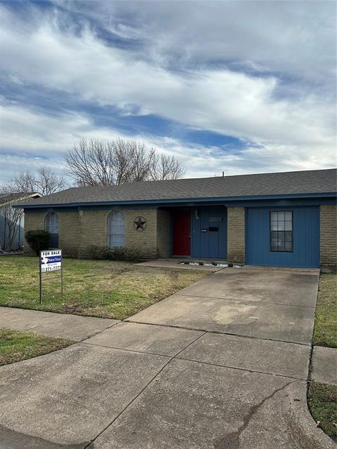 A home in Garland