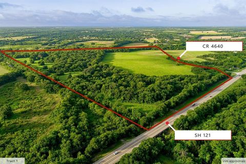 Photo of TBD 88.155 ACRES Tra FM 121, Trenton, TX 75490 (MLS # 21312173)