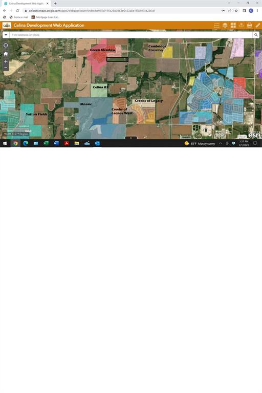 Cowan Survey, Abst. 211 - Land