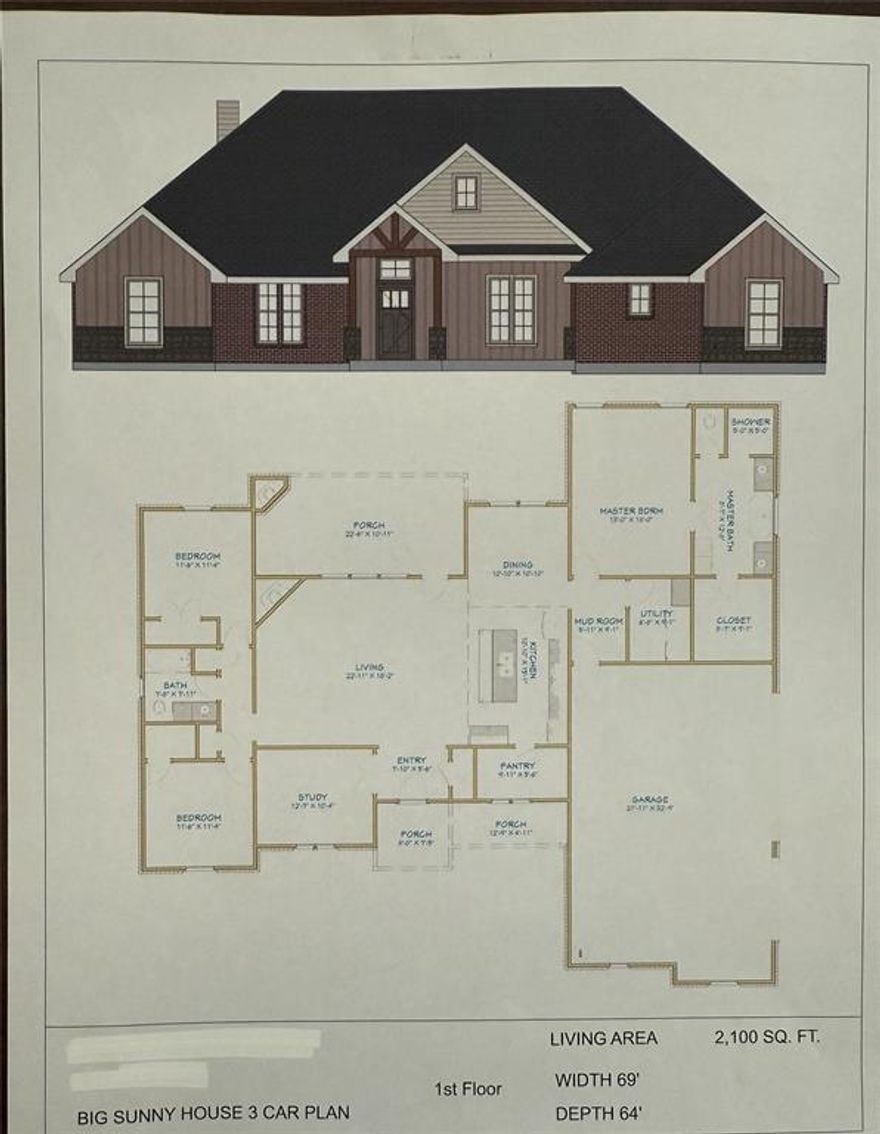 Welcome to your new country retreat in beautiful Parker County!  Sitting on two acres, this 3 bd, 2 ba, open floor plan home allows for an easy-living lifestyle. An abundance of windows allows lots of natural light to fill the generously sized living & kitchen areas. A vaulted ceiling in the lvg room, and wonderful wood-like tile floors flow throughout the main areas of the home. Fantastic features of the kitchen include: custom-built cabinets, granite counters, island with seating, divine walk-in pantry, separate cook-top, stainless steel built-in oven and microwave. Greet the morning with coffee, or unwind in the evening, on the covered patio overlooking the spacious backyard. At the end of the day, escape to the private  owner’s ensuite and indulge in a luxurious soak in the tub. The secondary bdrms are nicely laid out and separated from the owner’s suite and, all bedrooms and closets will have carpet. Whether you are working from home or entertaining, you will be ecstatic about calling this place your home.