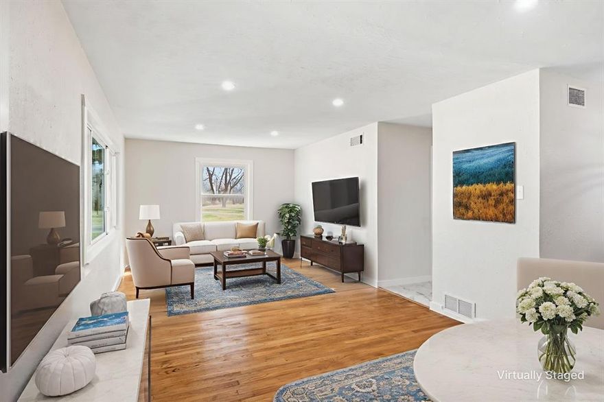 Tucked on a spacious ¼-acre corner lot on the north side of 380 in the heart of McKinney, this thoughtfully renovated home offers a warm, inviting feel from the moment you arrive. With four bedrooms and two full baths, the flexible layout adapts to a variety of needs— highlighted by a privately situated fourth bedroom set apart from the others, making it ideal as an optional second living area, game room, home office, or guest retreat. The kitchen combines style and everyday functionality with butcher block countertops, a Whirlpool range and dishwasher, an LG refrigerator, and a breakfast bar ideal for casual meals or entertaining. Just off the kitchen, the utility room includes a walk-in pantry designed for easy organization and convenience. The primary suite provides a relaxing escape with an oversized shower featuring dual shower heads, a lighted defogging vanity mirror, and two closets, including a walk-in. Outdoor spaces are just as inviting, with a covered front porch shaded by a mature magnolia tree and an elevated backyard deck well-suited for dining and gatherings. An oversized two-car garage includes a separate 11x20 workshop in the back with built-in shelving and workbenches, offering excellent space for hobbies or extra storage. Conveniently located near dining, shopping, and with quick access to Highway 380 and I-75, this home makes both daily commutes and weekend outings easy. Thoughtful updates, functional spaces, and timeless character come together to create a place that truly feels like home.