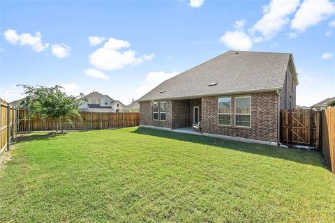 A home in Aubrey