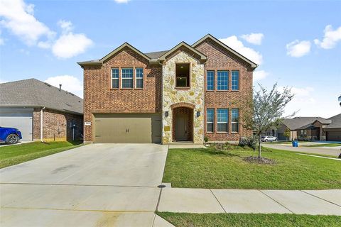 A home in Aubrey