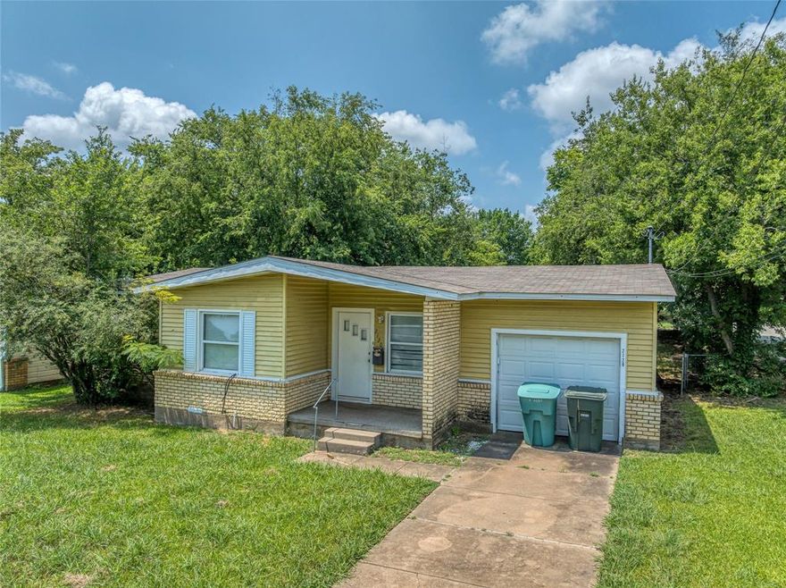 This is the one!---this is your next opportunity. 2120 N. Hickory in Sherman is a 3-bedroom, 1-bath home with 1,214 sq ft of pure potential, ready for your vision. Whether you're an investor looking for your next flip or a buyer ready to create something of your own, this property delivers the  chance to build instant equity. Located in a family friendly neighborhood near Fairview Park (a local favorite), dining, and entertainment, the  upside here is real. Opportunities like this don't  sit long-- schedule your showing today and unlock the value waiting inside.