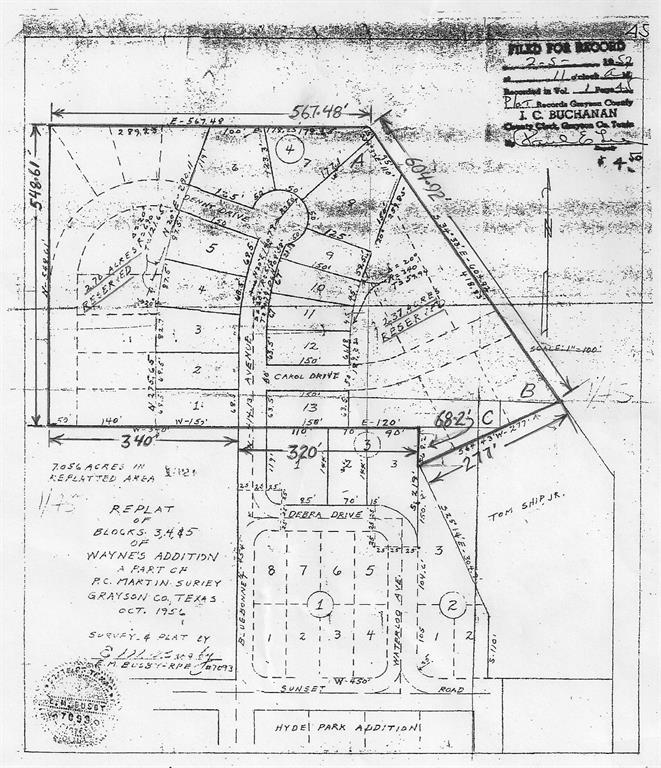 Wayne,s Addition - Land