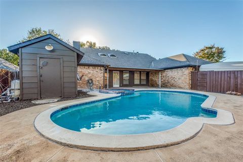 A home in Garland