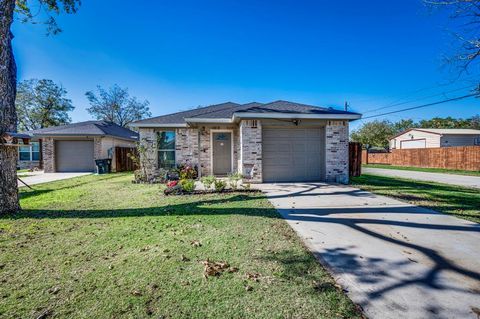 A home in Cleburne