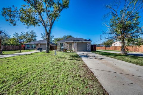 A home in Cleburne