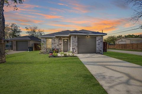 A home in Cleburne