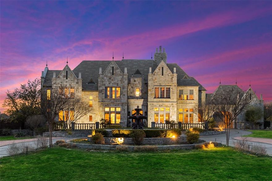 One-of-a-kind! Incredible estate on a glorious 2-acre lot in a desirable area attracting celebrities & others looking for dream home desires without HOA nuisance! Private, gated home ideal for entertaining featuring numerous luxury amenities in & out. Incredible backyard hosts a massive pool w bridge, fire pit, fountains, loggia & impressive outdoor kitchen, a well-appointed casita & a well for irrigation. Light & bright w warmth emitting from spectacular mill work, stone features & hardwood flooring. The ideal floor plan boasts a sitting rm, library, formal dining, family rm & a kitchen that transports you to an Italian villa…featuring Sub Zero Wolf built-in, butler’s pantry, warmer drawer, double ovens & convenient pass-through to the family rm. A spiral staircase leads down to the impressive grotto-style wine cellar. Huge master bdrm w private patio opens to luxurious master bath. Upstairs game rm, gym w sauna, secondary study & additional stately bedrooms. Large upstairs balcony!